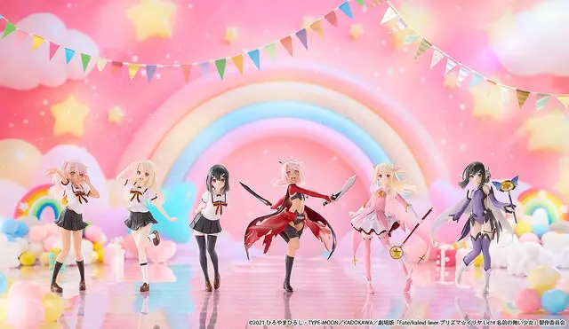 「Fate/kaleid liner プリズマ☆イリヤ」イリヤ、美遊、クロエが魔法少女衣装と制服スタイルでそれぞれ立体化！