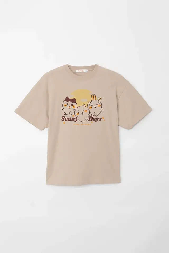 「ちいかわ」ヴィンテージデザインほか、アパレル新商品が6月19日発売！たべものモチーフエコBAGや、後光が輝くうさぎTシャツなど