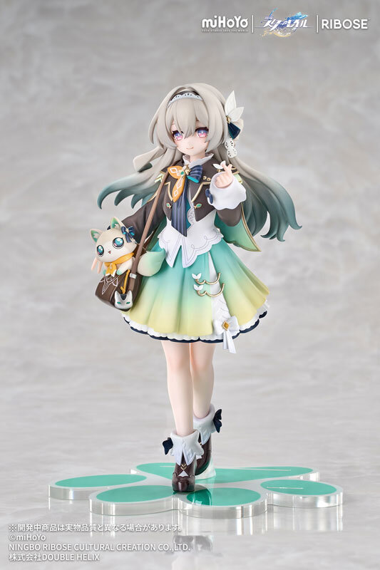 『崩壊：スターレイル』ホタルが可愛い“ちびねこシリーズ”フィギュアに！ 専用アクリルスタンドの背景付き台座も