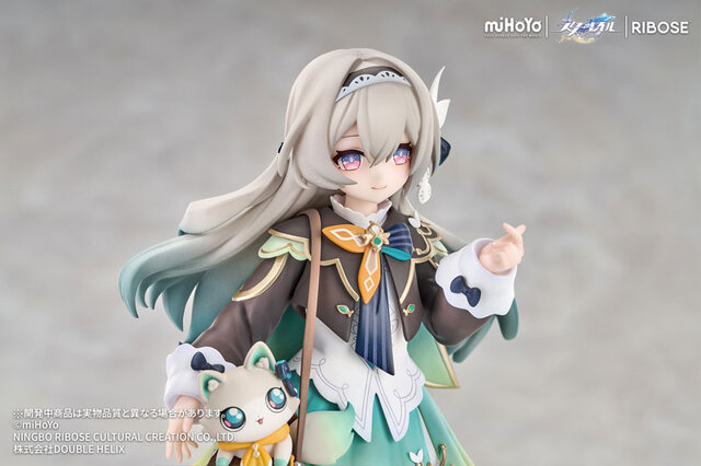 『崩壊：スターレイル』ホタルが可愛い“ちびねこシリーズ”フィギュアに！ 専用アクリルスタンドの背景付き台座も