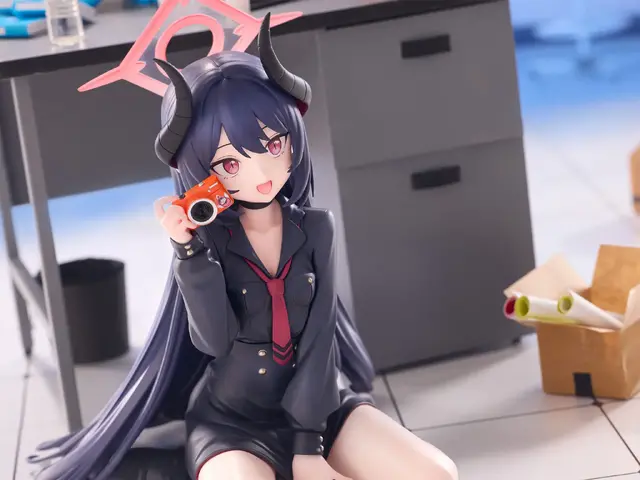『ブルアカ』より「チアキ」がメモリアルロビービジュアルをもとに立体化！限定特典はキラキラ輝く瞳＆ぺろっと舌出しの可愛い表情