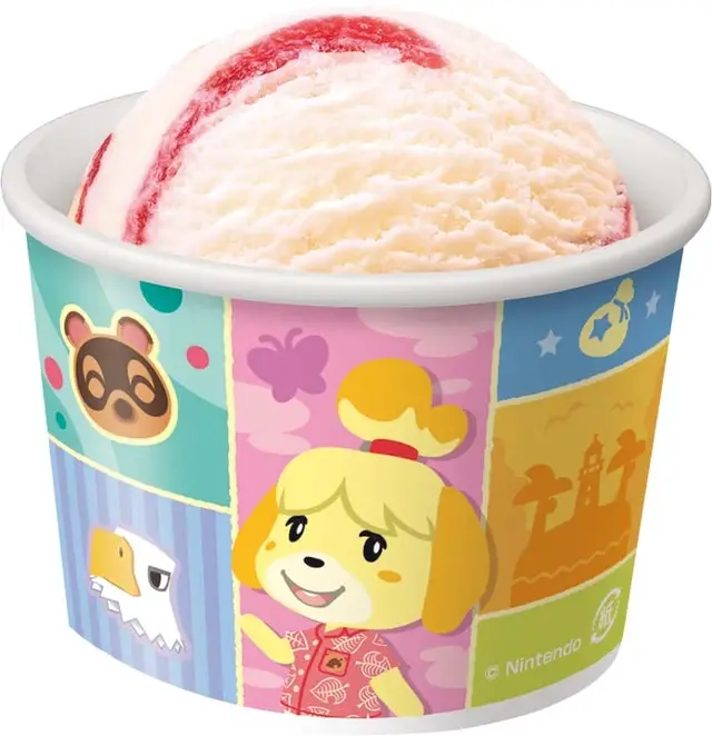 『どうぶつの森』がサーティワンコラボ！たぬきちのチャーム付きスペシャルダブルカップなどを発売
