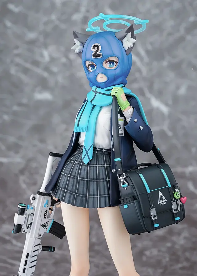 『ブルアカ』覆面水着団2号「ブルー」の姿も楽しめる！「シロコ」1/7スケールフィギュアが予約締切間近