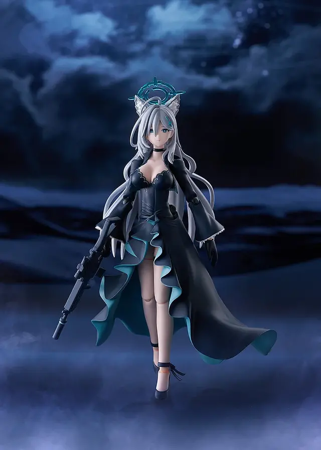 大人びたドレス衣装にドキドキ…！『ブルアカ』より「シロコ＊テラー」がアクションフィギュア化、オプションには“覆面”も付属
