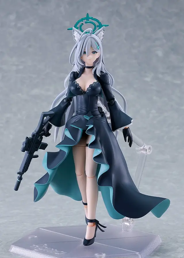 大人びた雰囲気のドレス衣装…！『ブルアカ』より「シロコ＊テラー」がアクションフィギュア化、オプションには“覆面”が付属