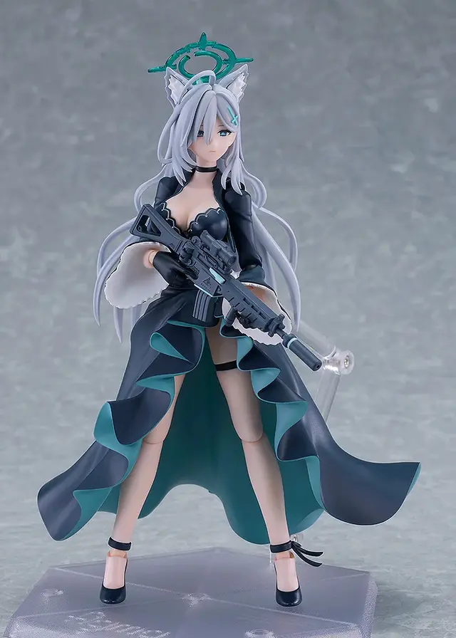 大人びたドレス衣装にドキドキ…！『ブルアカ』より「シロコ＊テラー」がアクションフィギュア化、オプションには“覆面”も付属