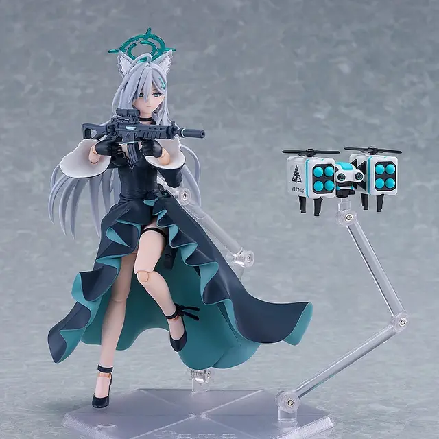 大人びた雰囲気のドレス衣装…！『ブルアカ』より「シロコ＊テラー」がアクションフィギュア化、オプションには“覆面”が付属