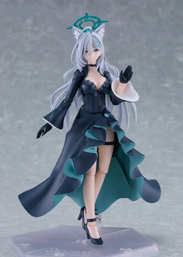 大人びたドレス衣装にドキドキ…！『ブルアカ』より「シロコ＊テラー」がアクションフィギュア化、オプションには“覆面”も付属