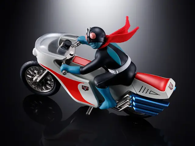 ポピニカ最初期アイテムが「サイクロン号（仮面ライダー2号）」として復活！当時商品化されなかった「1号」も55周年イヤーを記念し初登場