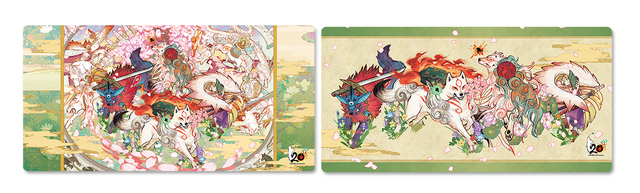 名作『大神』20周年記念オンラインくじが発売中！アマテラスと仲間たち、筆神ら大集合の描き下ろしイラストが圧巻
