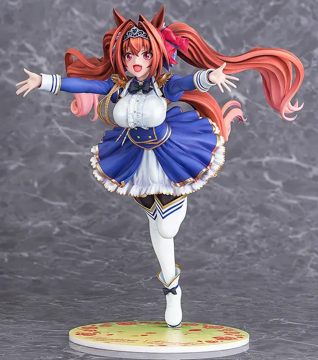 一番の笑顔！『ウマ娘』より「ダイワスカーレット」が、サポカイラストをもとに飛び込んでいくようなポージングでフィギュア化