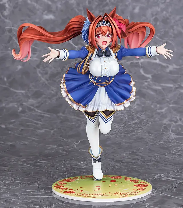 一番の笑顔！『ウマ娘』より「ダイワスカーレット」が、サポカイラストをもとに飛び込んでいくようなポージングでフィギュア化