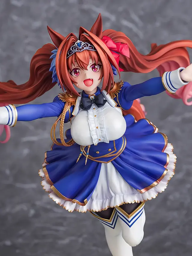 一番の笑顔！『ウマ娘』より「ダイワスカーレット」が、サポカイラストをもとに飛び込んでいくようなポージングでフィギュア化