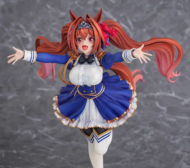 一番の笑顔！『ウマ娘』より「ダイワスカーレット」が、サポカイラストをもとに飛び込んでいくようなポージングでフィギュア化