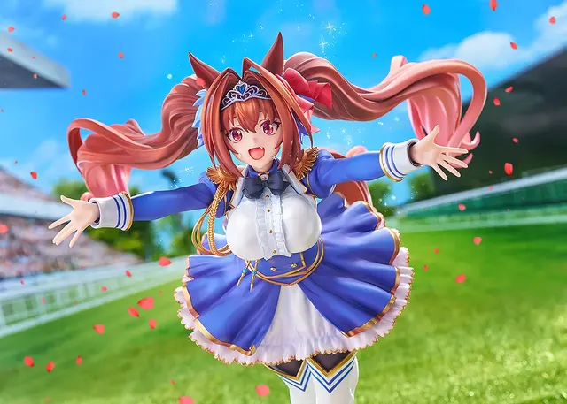 一番の笑顔！『ウマ娘』より「ダイワスカーレット」が、サポカイラストをもとに飛び込んでいくようなポージングでフィギュア化