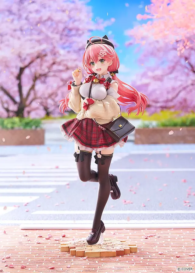 ホロライブ「さくらみこ」が私服姿のスタチューフィギュアで登場！可愛らしいデートコーデに、みこちらしいキュートなポイントたっぷり