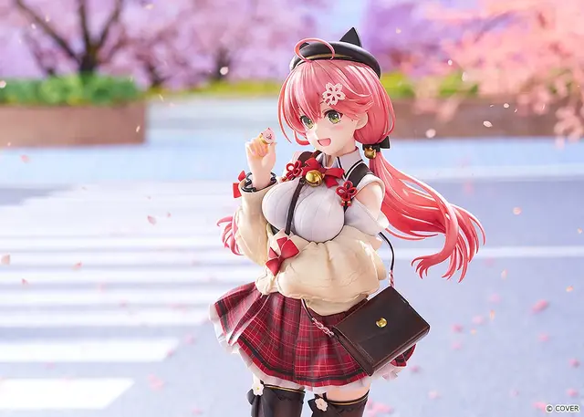 ホロライブ「さくらみこ」が私服姿のスタチューフィギュアで登場！可愛らしいデートコーデに、みこちらしいキュートなポイントたっぷり