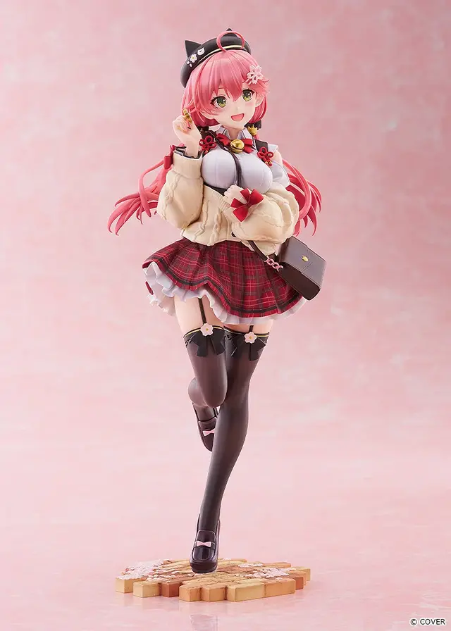 ホロライブ「さくらみこ」が私服姿のスタチューフィギュアで登場！可愛らしいデートコーデに、みこちらしいキュートなポイントたっぷり