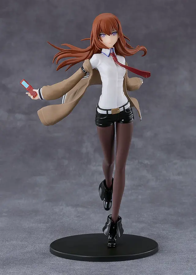 『STEINS;GATE』より「牧瀬紅莉栖」組み立て式プラモデルが予約開始！改造制服姿とロングヘアーをなびかせて颯爽と走りだす様子で立体化