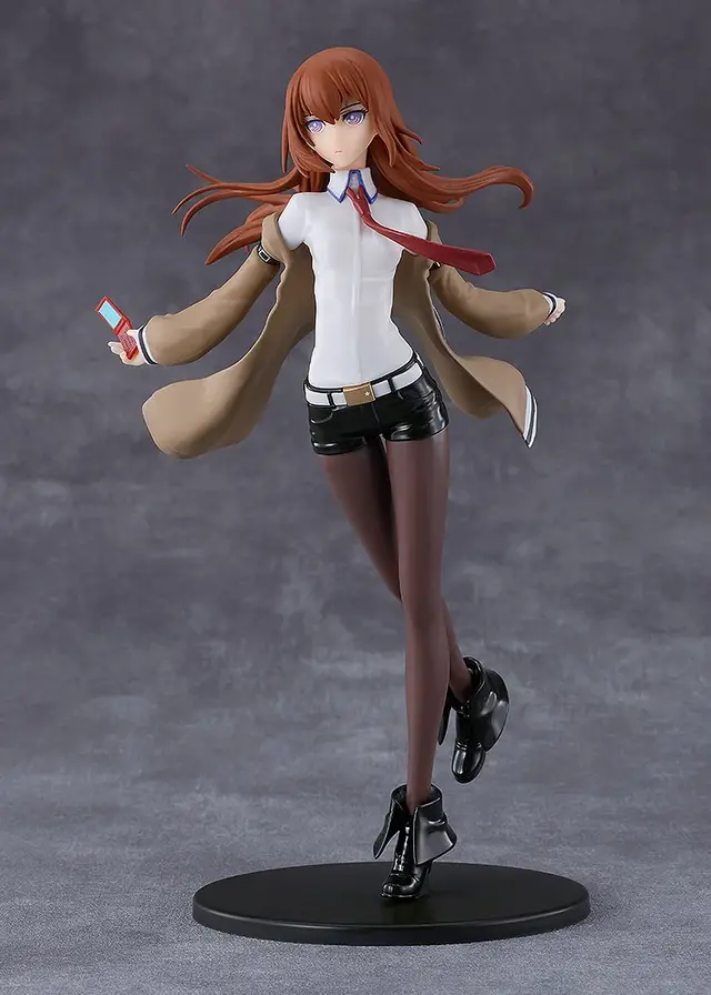 『STEINS;GATE』より「牧瀬紅莉栖」組み立て式プラモデルが予約開始！改造制服姿とロングヘアーをなびかせて颯爽と走りだす様子で立体化