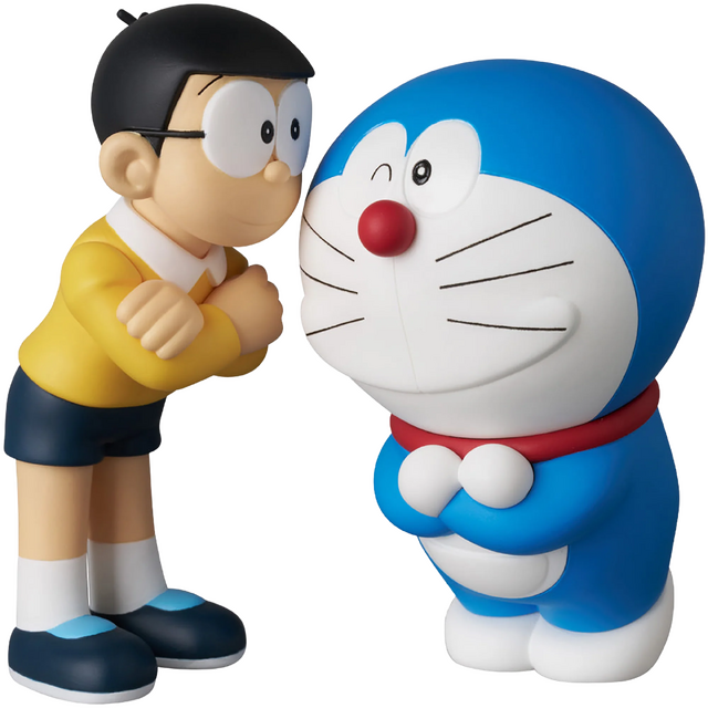 「ドラえもん」の可愛いフィギュア！手のひらサイズ「UDF」新作が発売ー「ドラえもん＆のび太」「ジャイアン＆ムク」も