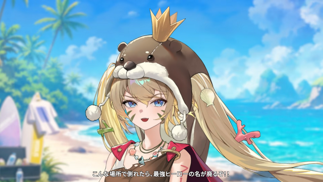 『勝利の女神：NIKKE』ドキッ！刺激的過ぎて“規制だらけ”の水着を披露！ そして、ガードの外れた「非規制版」の画像も続々と……！【フォトレポ】