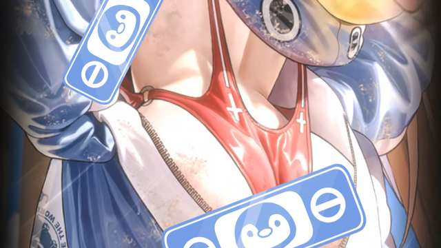 『勝利の女神：NIKKE』ドキッ！刺激的過ぎて“規制だらけ”の水着を披露！ そして、ガードの外れた「非規制版」の画像も続々と……！【フォトレポ】