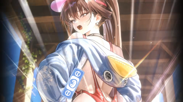 『勝利の女神：NIKKE』ドキッ！刺激的過ぎて“規制だらけ”の水着を披露！ そして、ガードの外れた「非規制版」の画像も続々と……！【フォトレポ】
