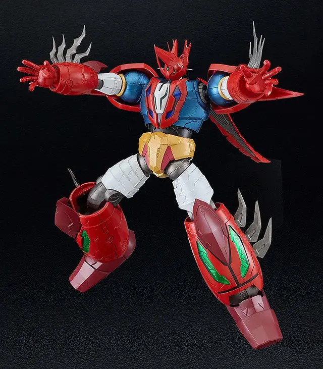 「真ゲッタードラゴン」プラモが再販！ドリルアーム＆ブースター、ゲッターサイクロン用の腕部により違った印象でディスプレイ可能