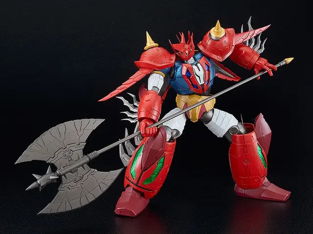 「真ゲッタードラゴン」プラモが再販！ドリルアーム＆ブースター、ゲッターサイクロン用の腕部により違った印象でディスプレイ可能