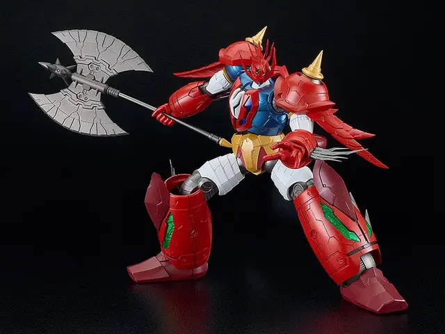 「真ゲッタードラゴン」プラモデルが再販！ドリルアーム＆ブースター、ゲッターサイクロン用の腕部により違った印象でディスプレイ可能