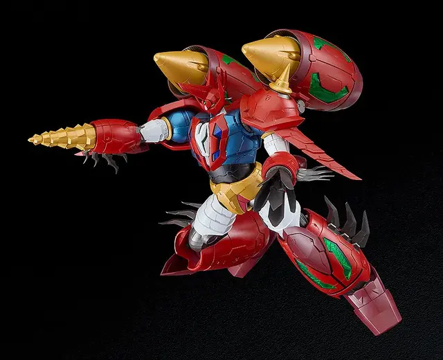 「真ゲッタードラゴン」プラモが再販！ドリルアーム＆ブースター、ゲッターサイクロン用の腕部により違った印象でディスプレイ可能