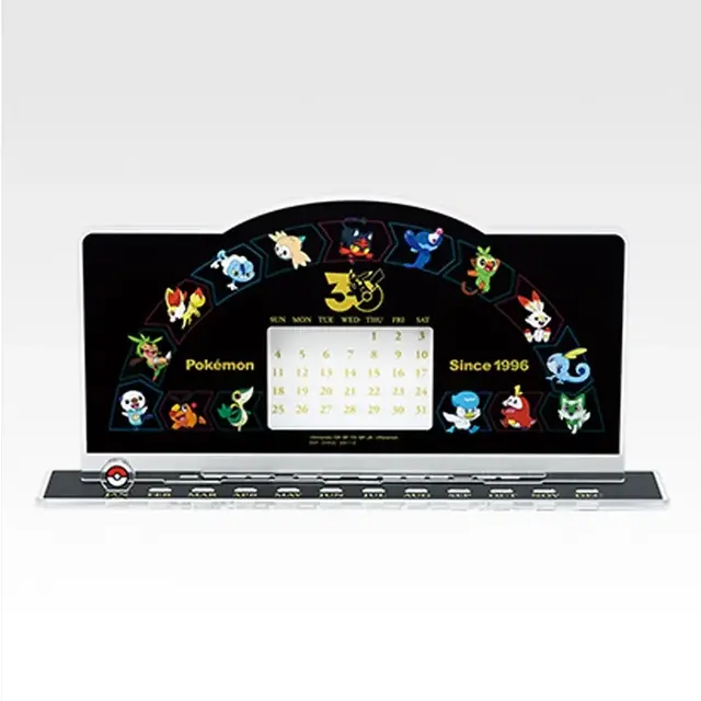 『ポケモン』30周年一番くじ第2弾が再販決定！イッシュ～パルデア地方の御三家が集まったカレンダー、ぬいぐるみなど記念グッズ盛りだくさん