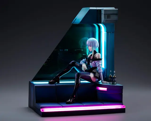 「サイバーパンク：エッジランナーズ」ルーシー1/7フィギュア発売へ―窓パーツにはナイトシティの風景が印刷された「夜景Ver.」も