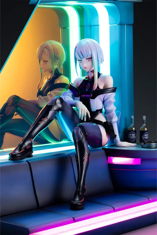「サイバーパンク：エッジランナーズ」ルーシー1/7フィギュア発売へ―窓パーツにはナイトシティの風景が印刷された「夜景Ver.」も