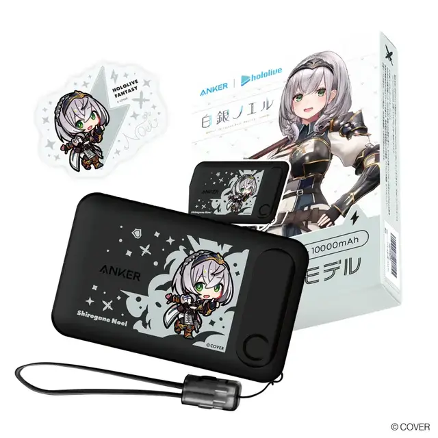 ホロライブ・兎田ぺこら、宝鐘マリンなど3期生が描き下ろし！Ankerコラボのモバイルバッテリーが発売ー会員限定のデジタル壁紙も配布