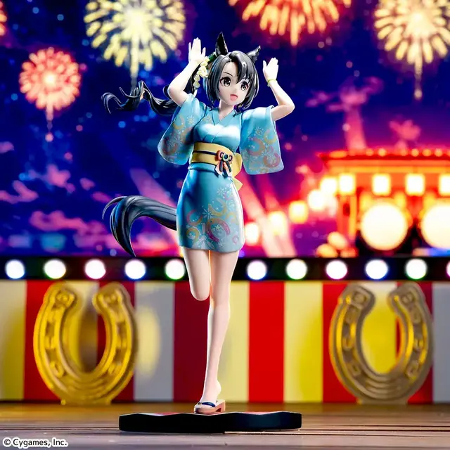 『ウマ娘』サトノクラウンとシュヴァルグランが、夏らしい「トレセン音頭」でプライズフィギュア化！