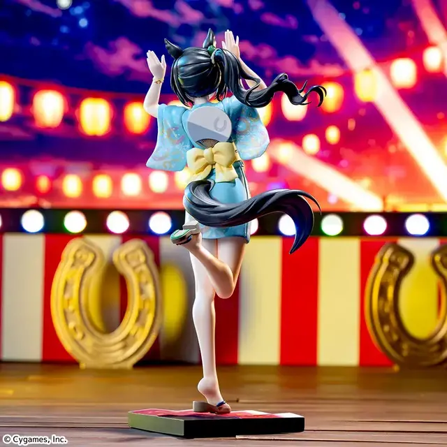 『ウマ娘』サトノクラウンとシュヴァルグランが、夏らしい「トレセン音頭」でフィギュア化！8月28日からプライズ展開