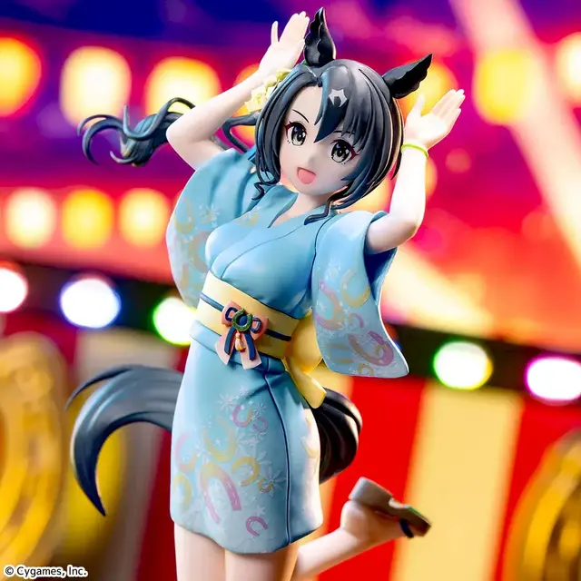 『ウマ娘』サトノクラウンとシュヴァルグランが、夏らしい「トレセン音頭」でプライズフィギュア化！