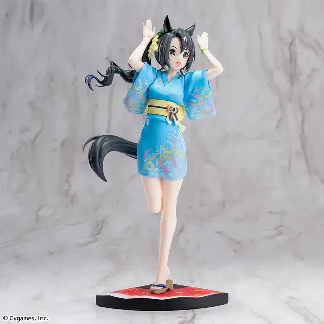 『ウマ娘』サトノクラウンとシュヴァルグランが、夏らしい「トレセン音頭」でプライズフィギュア化！