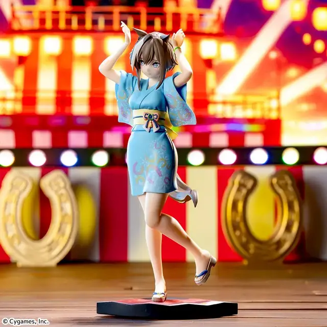 『ウマ娘』サトノクラウンとシュヴァルグランが、夏らしい「トレセン音頭」でプライズフィギュア化！