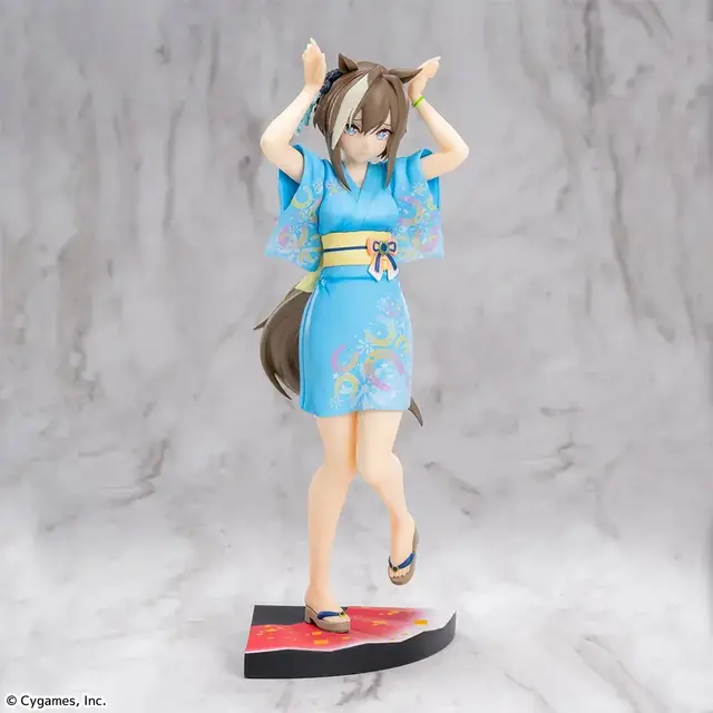 『ウマ娘』サトノクラウンとシュヴァルグランが、夏らしい「トレセン音頭」でプライズフィギュア化！