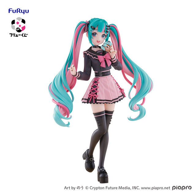 “「初音ミク」くじ”が2026年11月発売決定！学生制服姿のフィギュアを先行公開