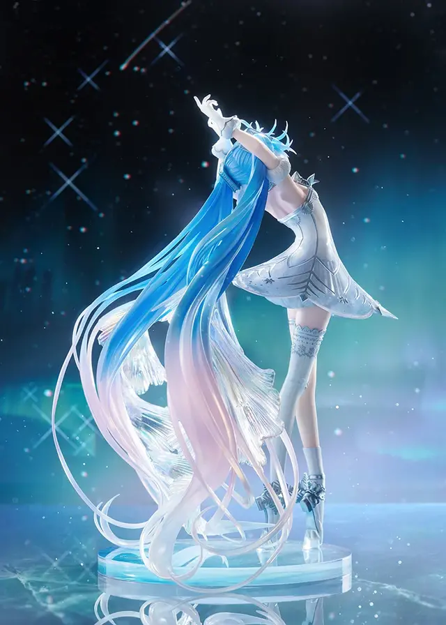 グッスマ最高峰ラインの「初音ミク」フィギュア！オーロラコート加工やパール塗装、クリアパーツを組み合わせて美麗ビジュアルを再現