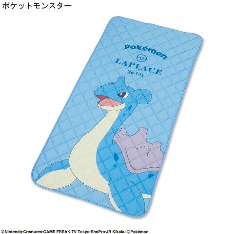 しまむらで『ポケモン』グッズが7月7日15時よりオンライン販売！グレイシアTシャツ、ラプラスの冷感ケットなど涼しげなアイテム多数