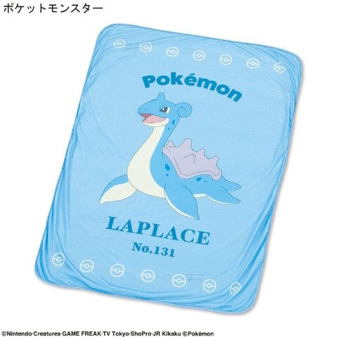 しまむらで『ポケモン』グッズが7月7日15時よりオンライン販売！グレイシアTシャツ、ラプラスの冷感ケットなど涼しげなアイテム多数