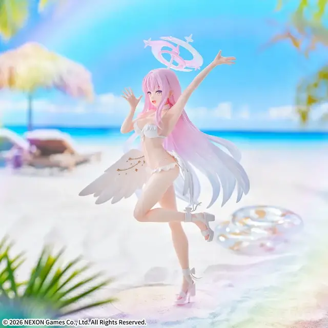 『ブルアカ』から「ミカ（水着）」「セイア（水着）」のプライズフィギュアが8月21日より展開！透明感のある仕上がりが堪らない
