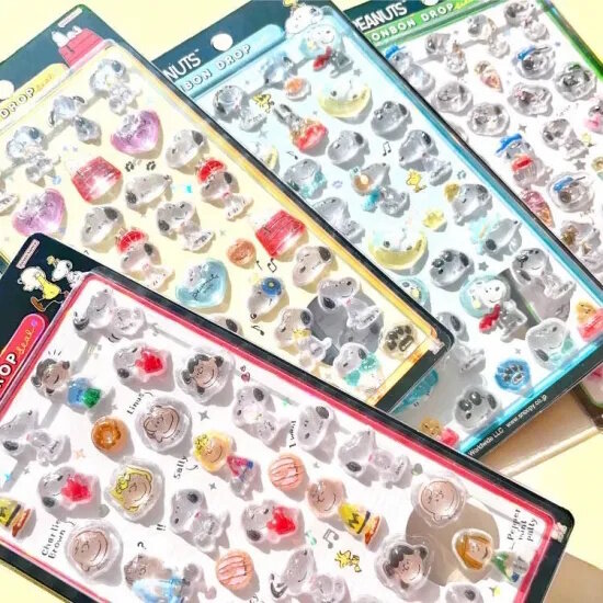 「ボンボンドロップシール」が三越伊勢丹オンラインストアで抽選販売！スヌーピー4種セットを7月15日10時より受付開始