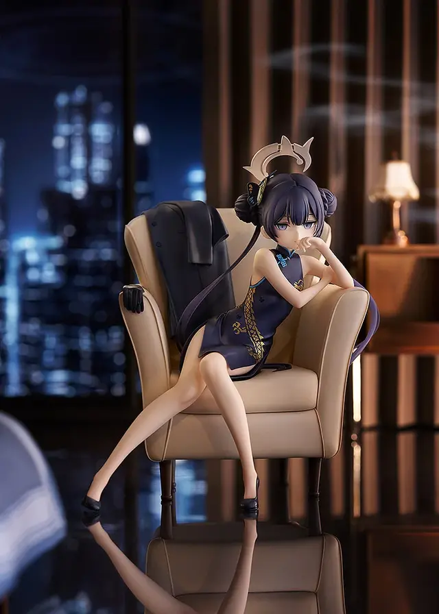ミステリアスな瞳に吸い込まれる…！『ブルアカ』チャイナドレスの「キサキ」が、メモリアルロビーの印象的なワンシーンで立体化