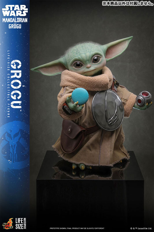 『マンダロリアン』グローグーの超精巧な1/1ホットトイズ製フィギュアが再販! 豊富な可動域で「リスト・シューター」などの付属品も充実